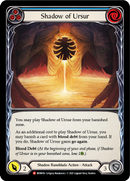 Shadow of Ursur [MON156-RF] 1st Edition Rainbow Foil