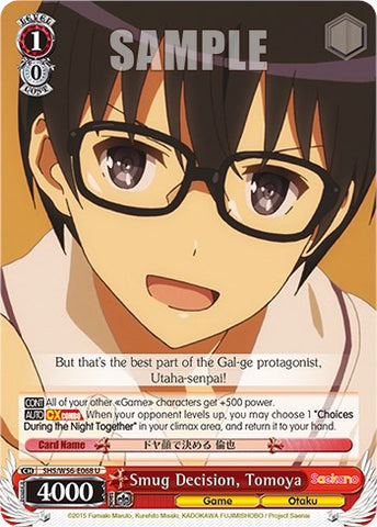 Smug Decision, Tomoya [Saekano: How to Raise a Boring Girlfriend]