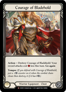 Courage of Bladehold [U-CRU081-RF] Unlimited Rainbow Foil