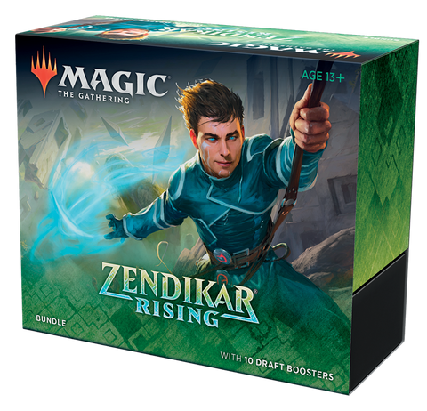 Magic: The Gathering Zendikar Rising Bundle | 10 Draft Booster Packs