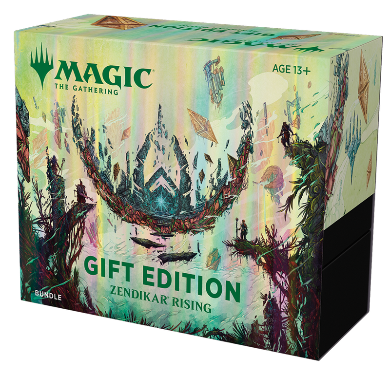 Magic: The Gathering Zendikar Rising Gift Bundle | 10 Draft Booster Packs | 1 Collector Booster