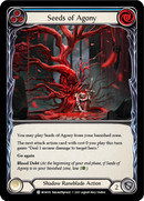 Seeds of Agony (Blue) [MON185-RF] 1st Edition Rainbow Foil