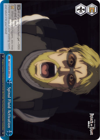 Spinal Fluid Activation [Attack On Titan: Final Season]