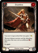 Dauntless (Red) [U-CRU085-RF] Unlimited Rainbow Foil