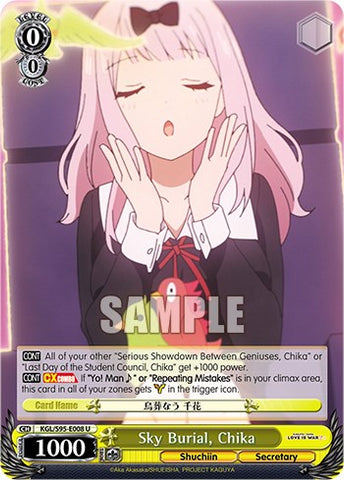 Sky Burial, Chika [Kaguya-Sama: Love is War?]