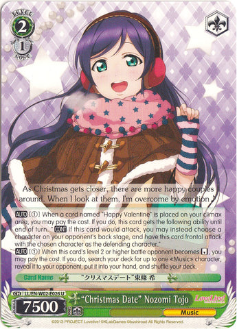 "Christmas Date" Nozomi Tojo (LL/EN-W02-E026 U) [Love Live! DX Vol.2]