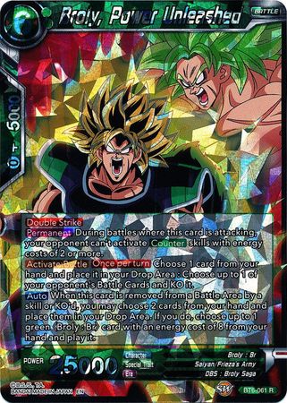 dragon ball super card game broly Broly, Power Unleashed (BT6-061) [Destroyer Kings]