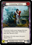 Consuming Volition (Red) [U-CRU148-RF] Unlimited Rainbow Foil