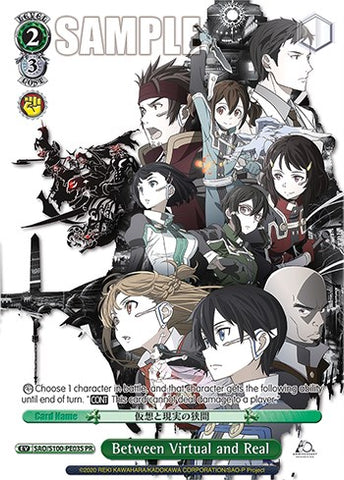 Between Virtual and Real (Foil) [Sword Art Online Animation 10th Anniversary]