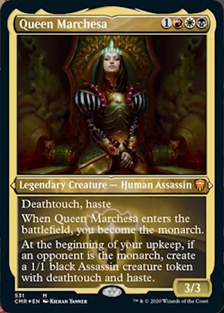Queen Marchesa (Foil Etched) [Commander Legends]