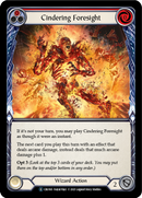 Cindering Foresight (Red) [U-CRU165-RF] Unlimited Rainbow Foil