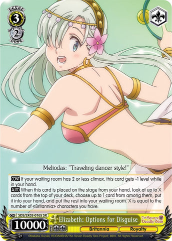 Elizabeth: Options for Disguise (SDS/SX03-016S SR) [The Seven Deadly Sins]