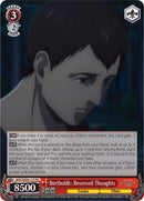 Bertholdt: Reserved Thoughts [Attack On Titan: Final Season]