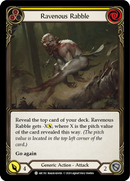 Ravenous Rabble (Yellow) [U-ARC192] Unlimited Rainbow Foil