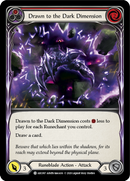 Drawn to the Dark Dimension (Red) [U-ARC097] Unlimited Rainbow Foil